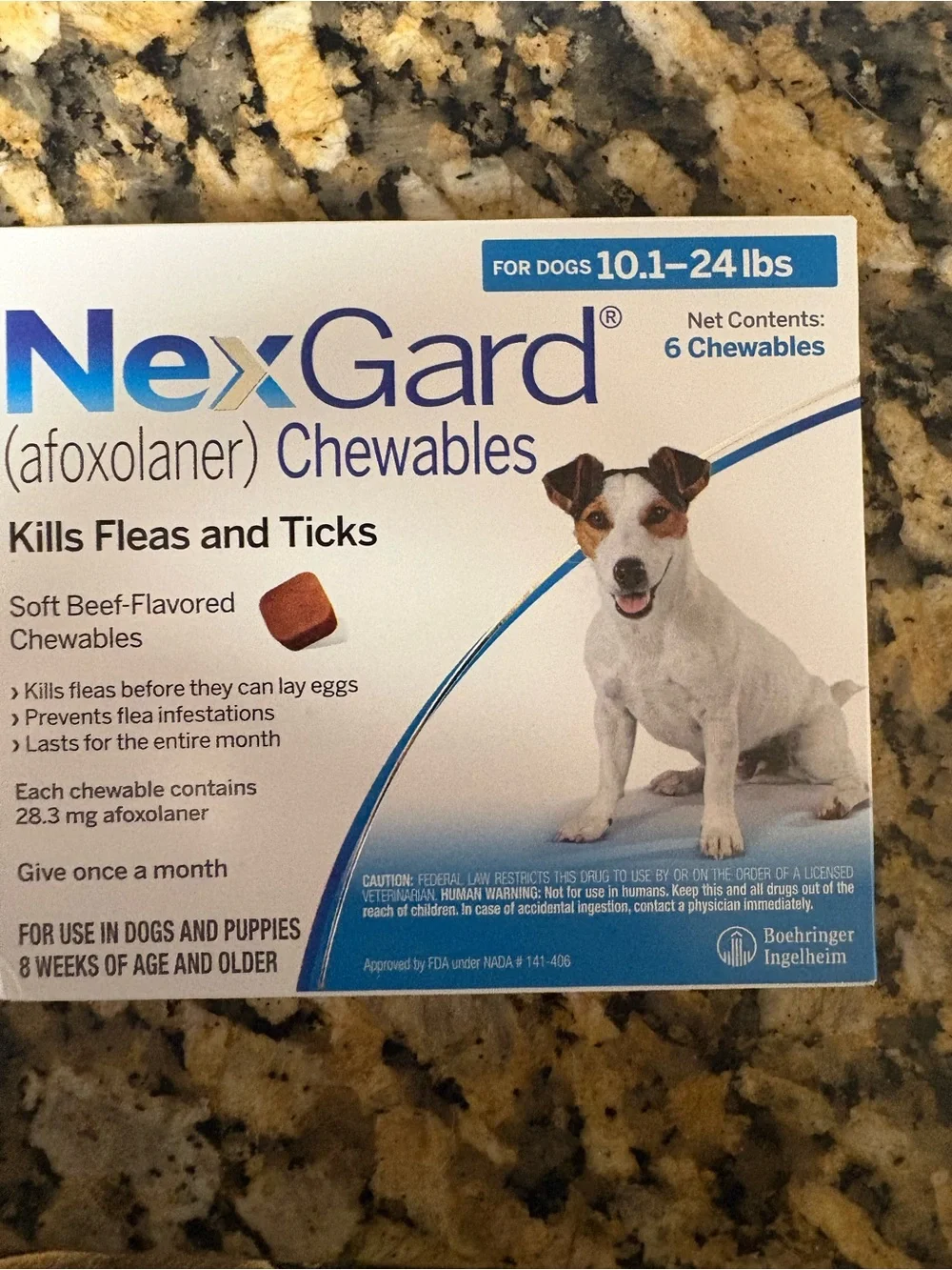 SPECIAL PRICE Chewables for Dogs 10.1–24 lb - White 6 chews